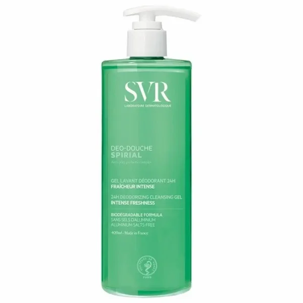 SVR SPIRIAL DEO-DOUCHE GEL NETTOYANT 400ML