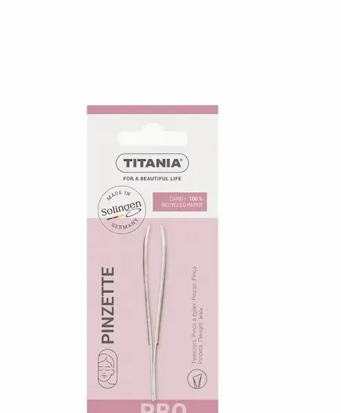 TITANIA  PINCE A EPILER INCLINEE 1060/B