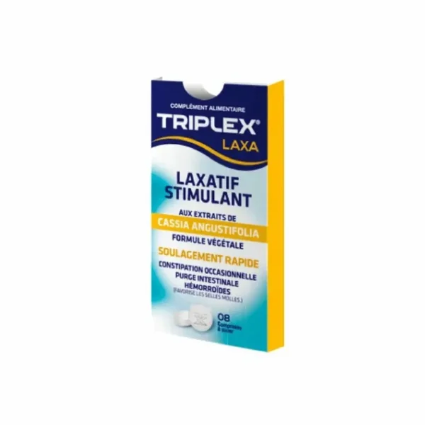 TRIPLEX LAXATIF STIMULANT 8 COMPRIMES