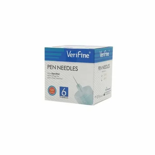 VERIFINE PEN NEEDLES 31G*6MM 50PCS