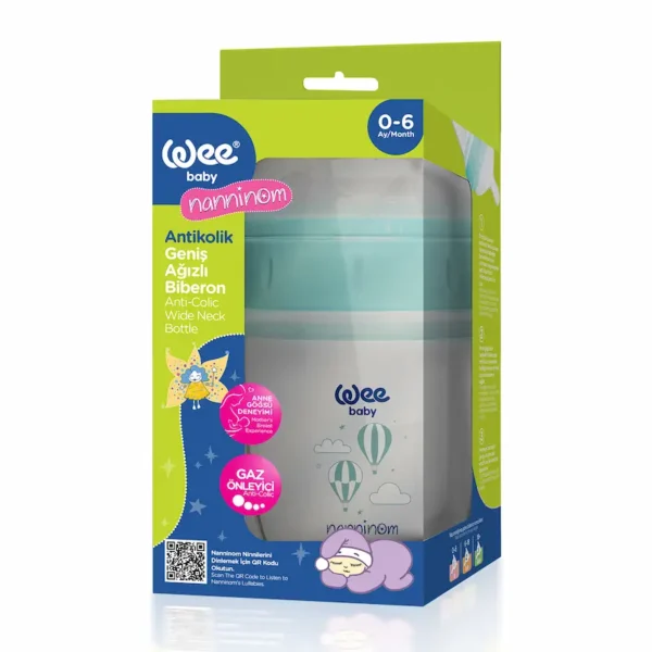 WEE BIBERON ANTI COLIQUE COL LARGE PP 150ML 644