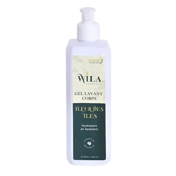 WILA COSMETICS GEL LAVANT CORPS FELURS DES ILES 350ML