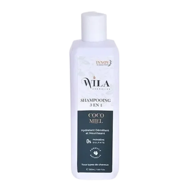 WILA COSMETICS SHAMPOINH 3 EN 1 COCO MIEL 350ML