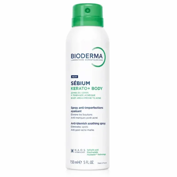 BIODERMA SEBIUM KERATO+BODY SPRAY ANTI IMPERFECTION 150ML