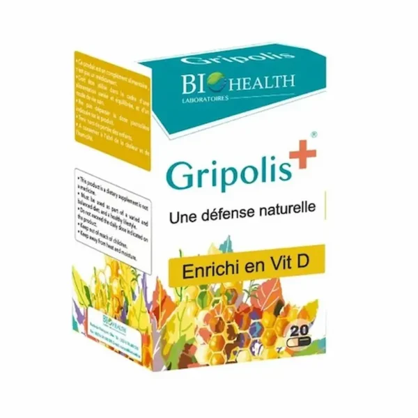 BIOHEALTH GRIPOLIS+ BT/20 GELULES