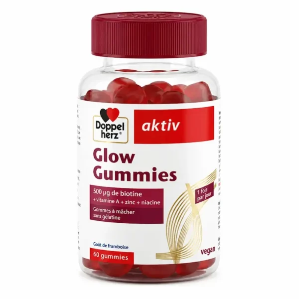 DOPPEL HERZ AKTIV GLOW GUMMIES B/60