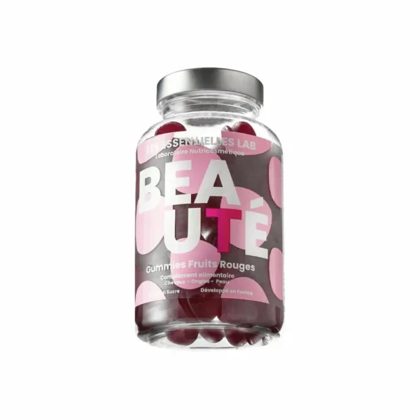 LES ESSENTIELLES BEAUTE GUMMIES FRUITS ROUGES B/60