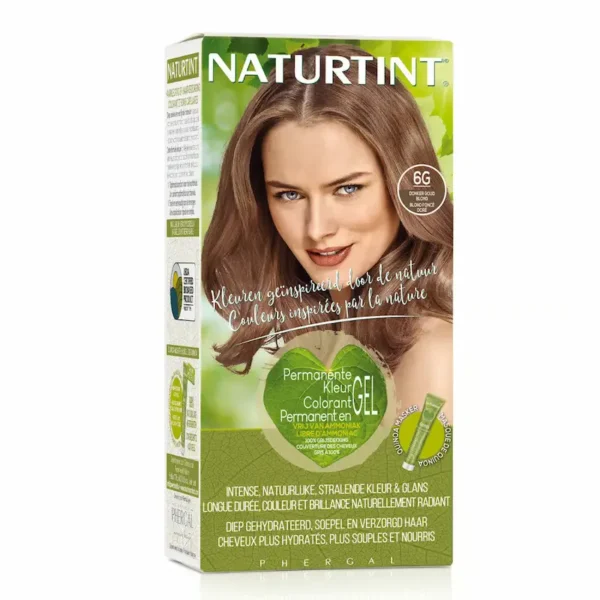 NATURTINT COLORATION PERMANANTE 6G CHATAIN FONCE DORE 170ML