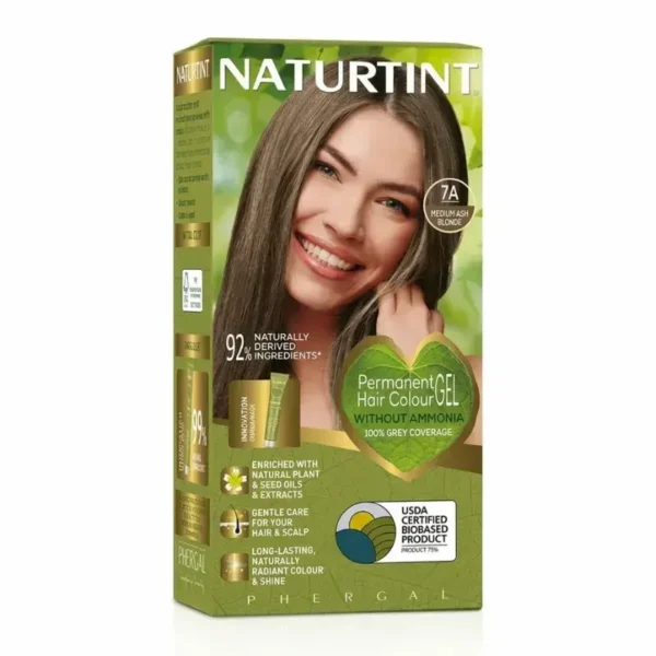 NATURTINT COLORATION PERMANANTE 7A BLOND MOYEN 170ML