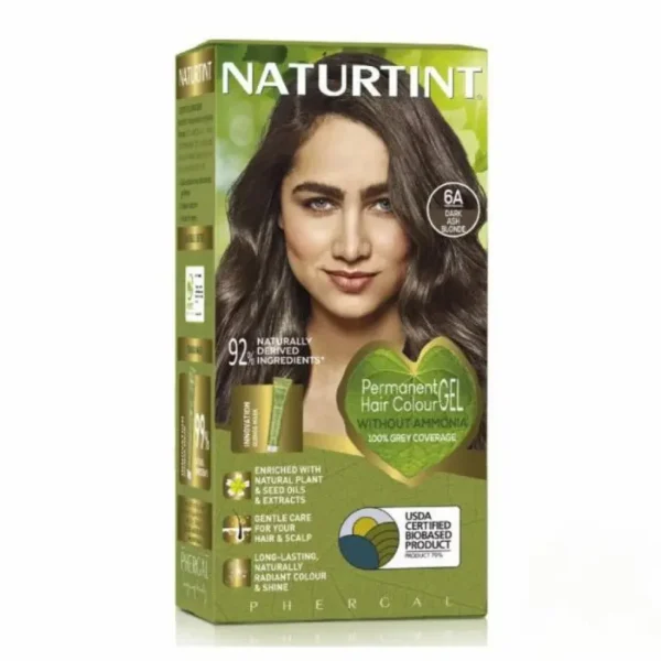 NATURTINT COLORATION PERMANANTE 6A BLOND CENDRE FONCE 170ML