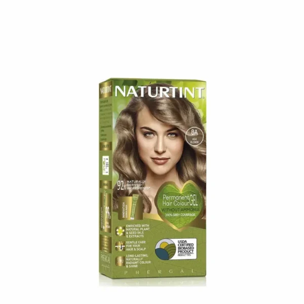 NATURTINT COLORATION PERMANANTE 8A BLOND CENDRE 170ML