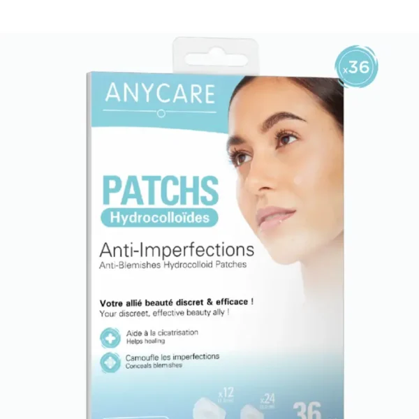 ANYCARE PATCHS HYDROCOLLOIDES ANTI-IMPERFECTION B/36