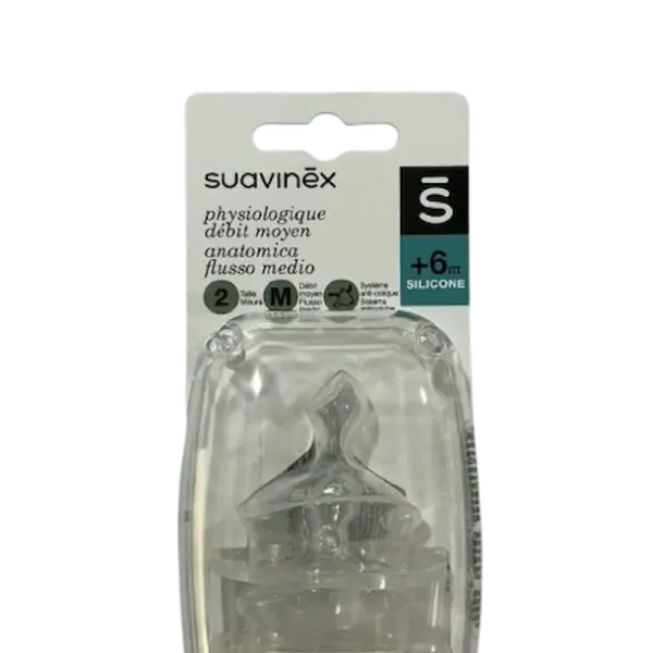 SUAVINEX 2 TETINE 2EME AGE +6M(M)