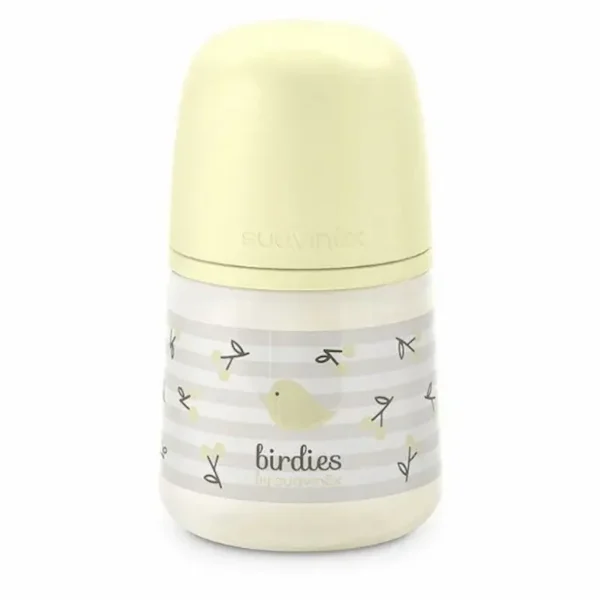 SUAVINEX BIBERON EN SILICONE JAUNE +0M(S) 150ML