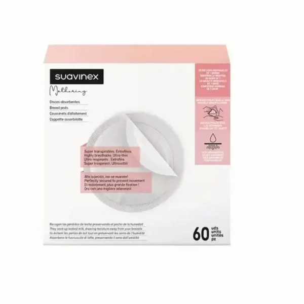 SUAVINEX COUSSINETS D ALLAITEMENTS BT/60