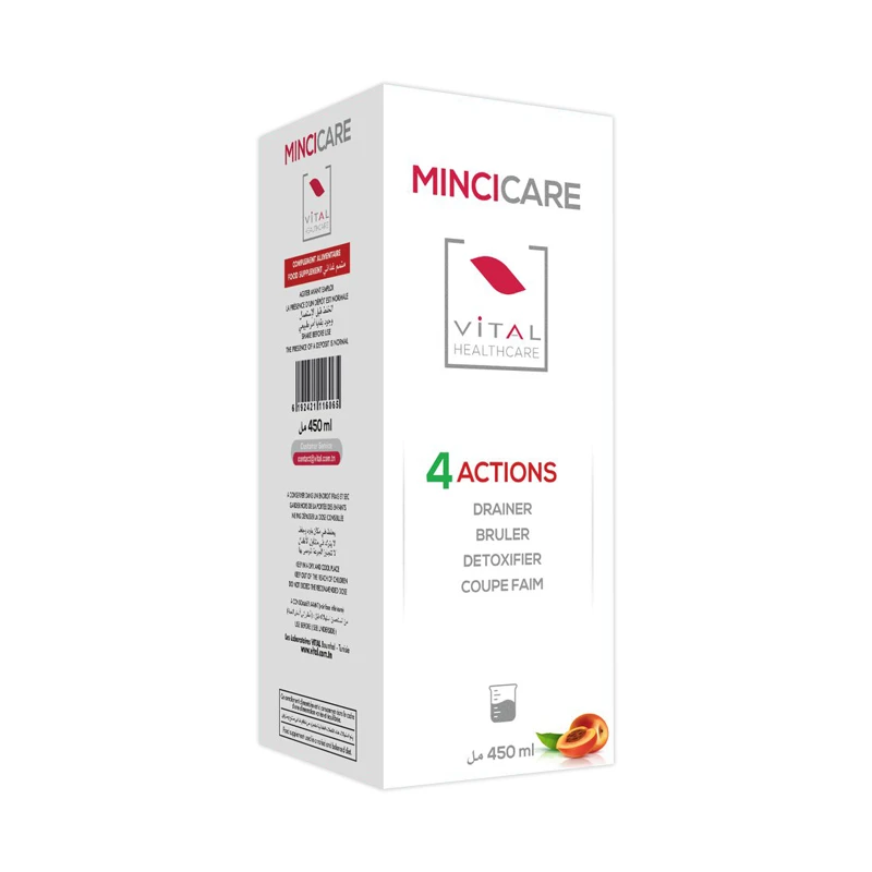 MINCICARE 4 ACTIONS 450ML